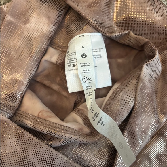 NWT Lululemon Align HR Pant 25” Shine (size 6) - Picture 4 of 6